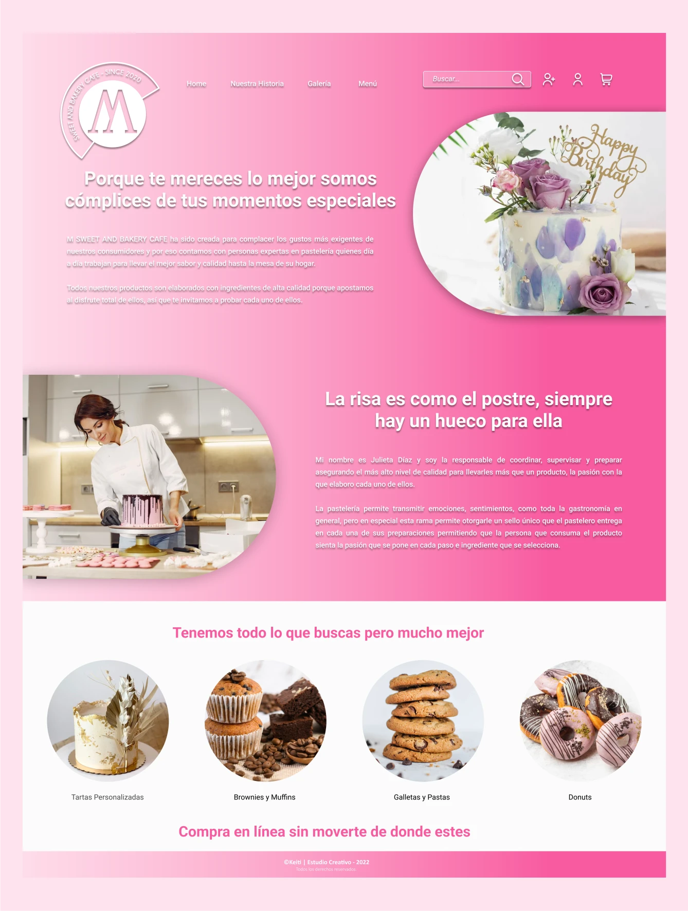 Pastelería | Proyecto de Katherine